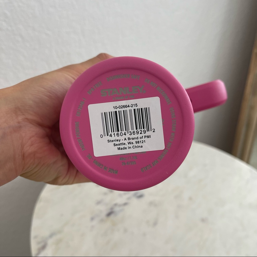 LAST ONE Brand new Stanley Travel quencher 40oz in new release in azalea 💕 - Picture 5 of 9